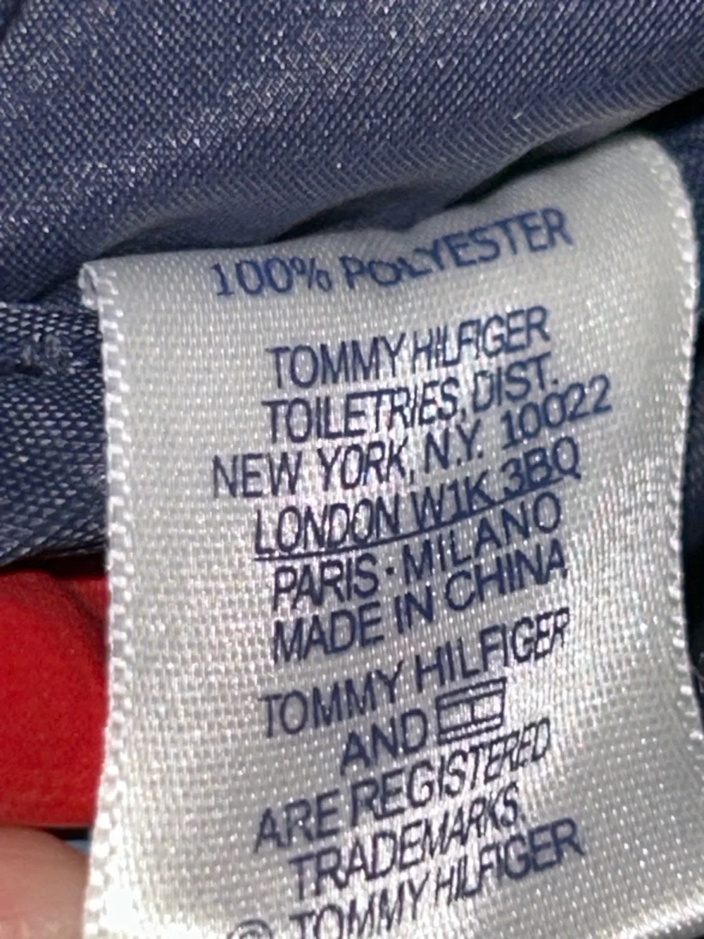 Tommy Hilfiger Zipper Closure Duffle Bag